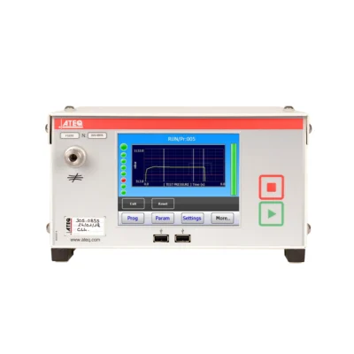 F5200 FACE_V1 ATEQ F5200 compact leak tester, front panel with colour display